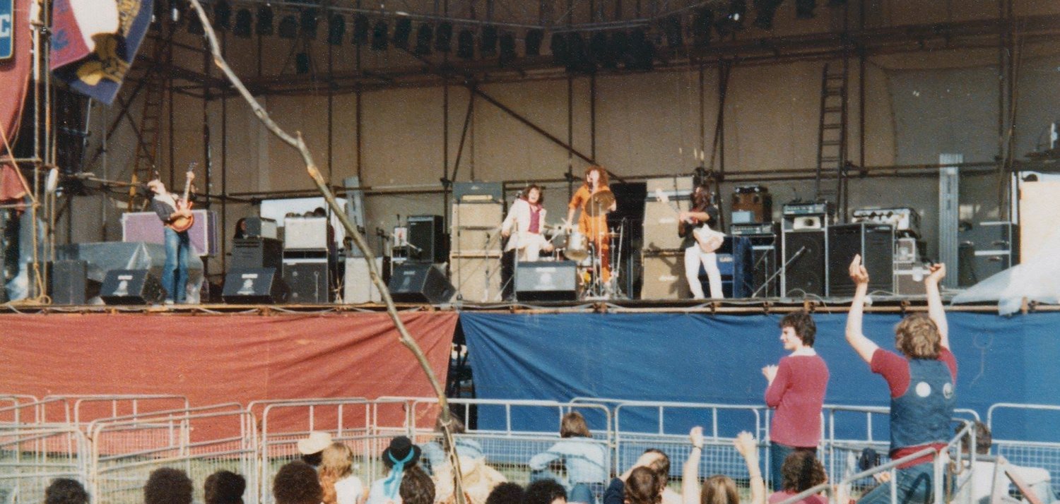 Mick Clarke - SALT at Reading Rock 1977