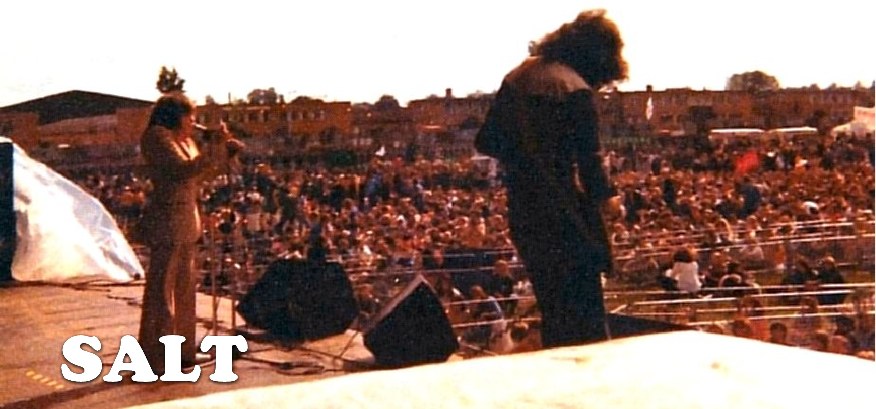 British blues guitarist Mick Clarke - SALT at Reading Rock 1977