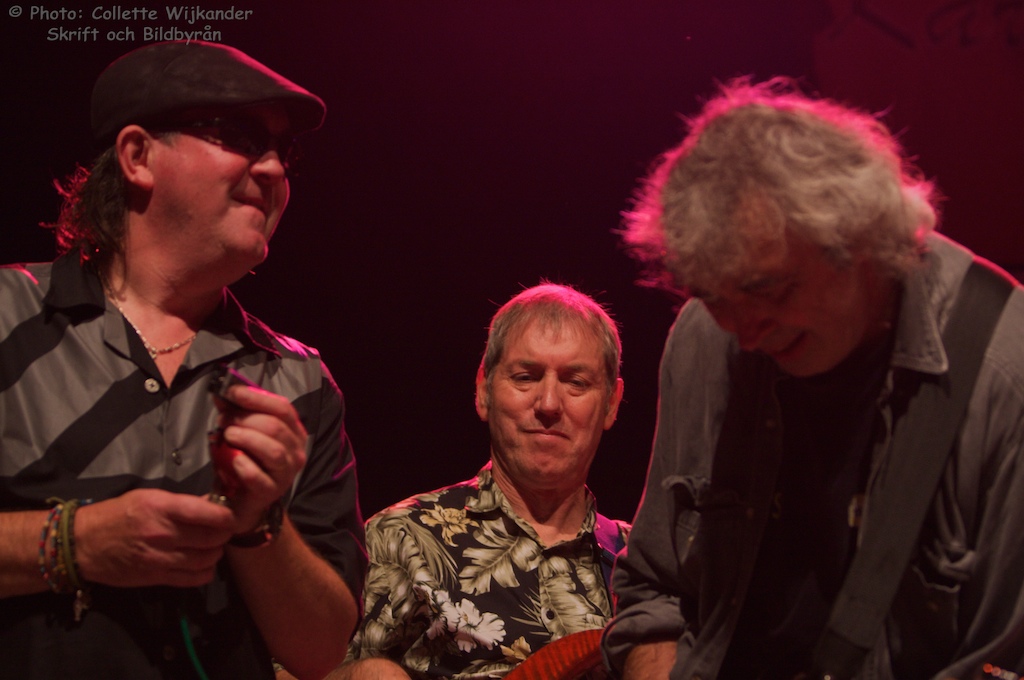 THE MICK CLARKE BAND at the Norrtalje Blues Festival 2011
