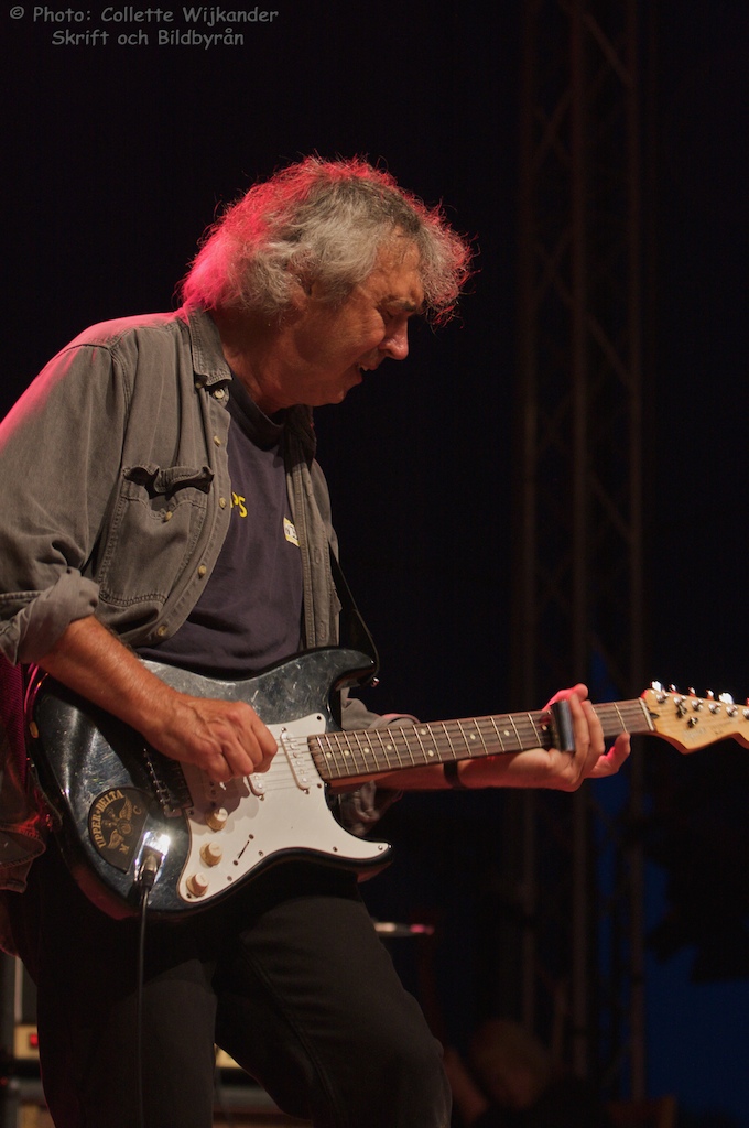 THE MICK CLARKE BAND at the Norrtalje Blues Festival 2011