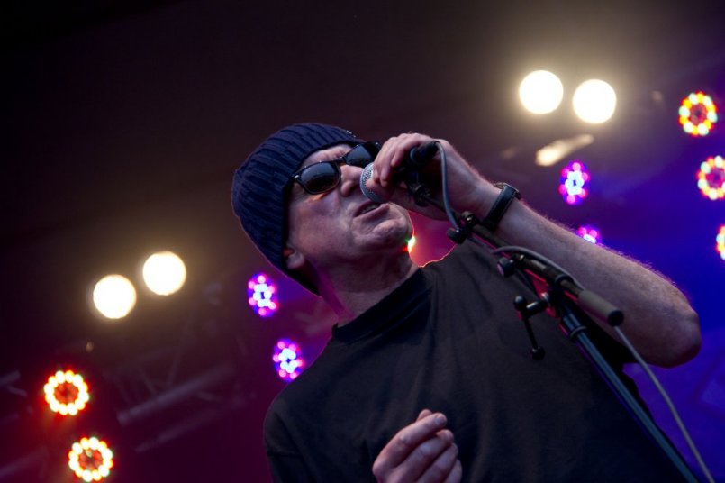Bill Thorndycraft and Mick Clarke with Killing Floor at Sweden Rock Festival, Solvesborg Sweden
